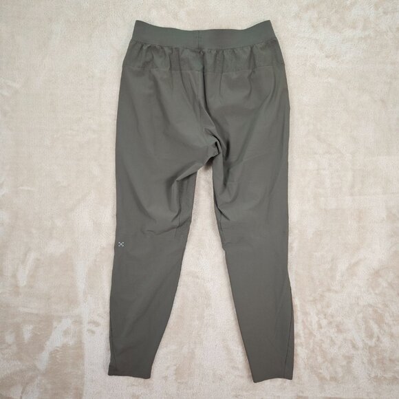 lululemon Jogger Pant Stretch Zip Pocket Green Athletic Gym Performance Mens M - Picture 11 of 16